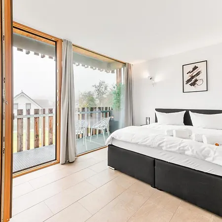 בית נופש Penthouse Panorama Deluxe 21j - Seesicht - Bbq - Tischkicker - Trambolin - Air Hockey - Paradise - Loft Premium אוהנינגן