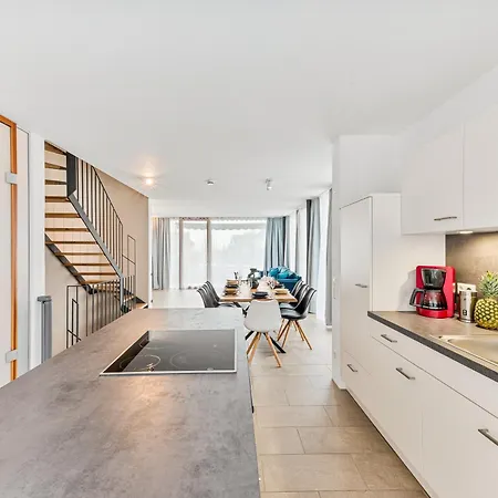 度假居 Penthouse Panorama Deluxe - Seesicht - Bbq - Tischkicker - Paradise - Loft Premium 厄赫宁根