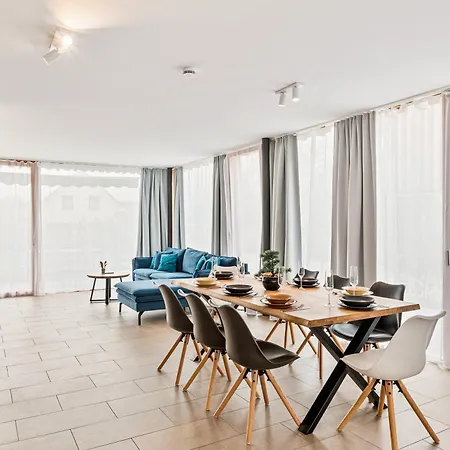 Penthouse Panorama Deluxe 21j - Seesicht - Bbq - Tischkicker - Trambolin - Air Hockey - Paradise - Loft Premium בית נופש
