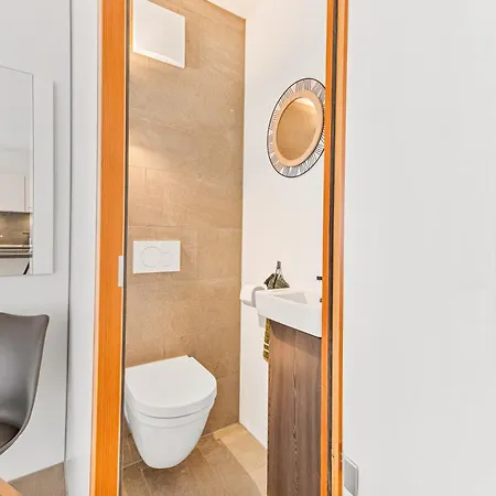 בית נופש Penthouse Panorama Deluxe 21j - Seesicht - Bbq - Tischkicker - Trambolin - Air Hockey - Paradise - Loft Premium *